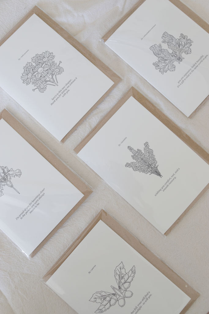 "You Will Grow" Oak Tree Grief Support Card – Queer Loss, Rejection, Healing