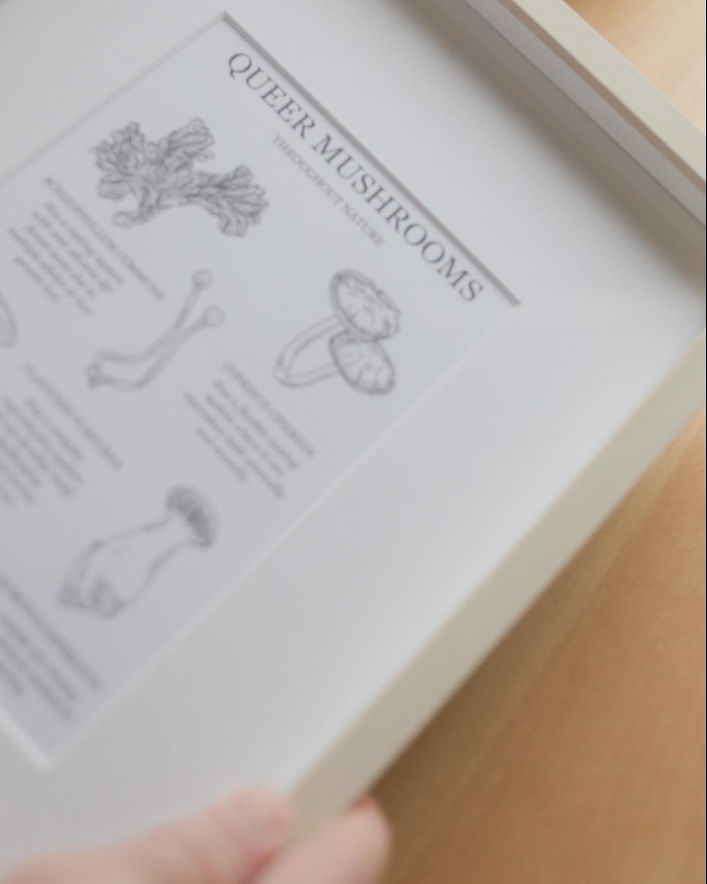 "Queer Mushrooms" | Queer Art Print