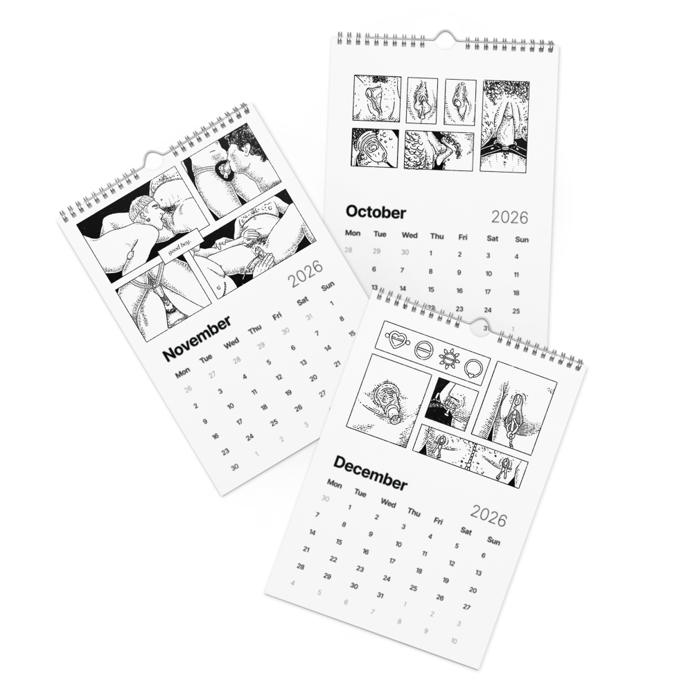 Queer Kink Calendar 2025 – Celebrating Trans, Queer & Kinky Bodies