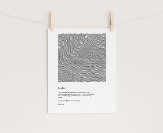 Gender Pattern & Poetry | Trans Surgery Illustration