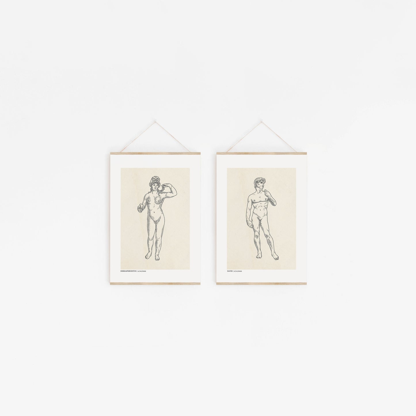 Greek Gods | Transgender Art Print 2 Pack