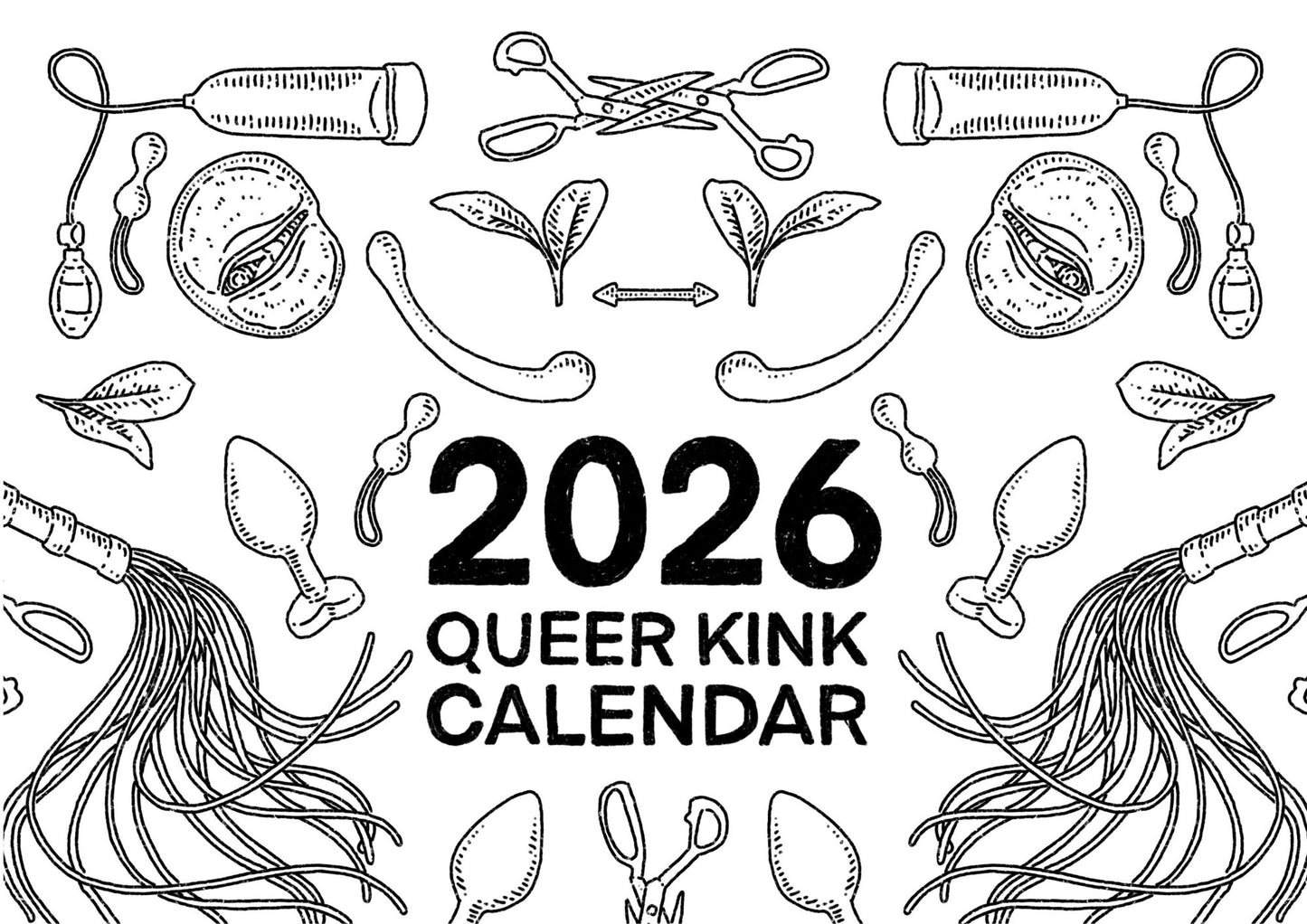Queer Kink Calendar 2025 – Celebrating Trans, Queer & Kinky Bodies