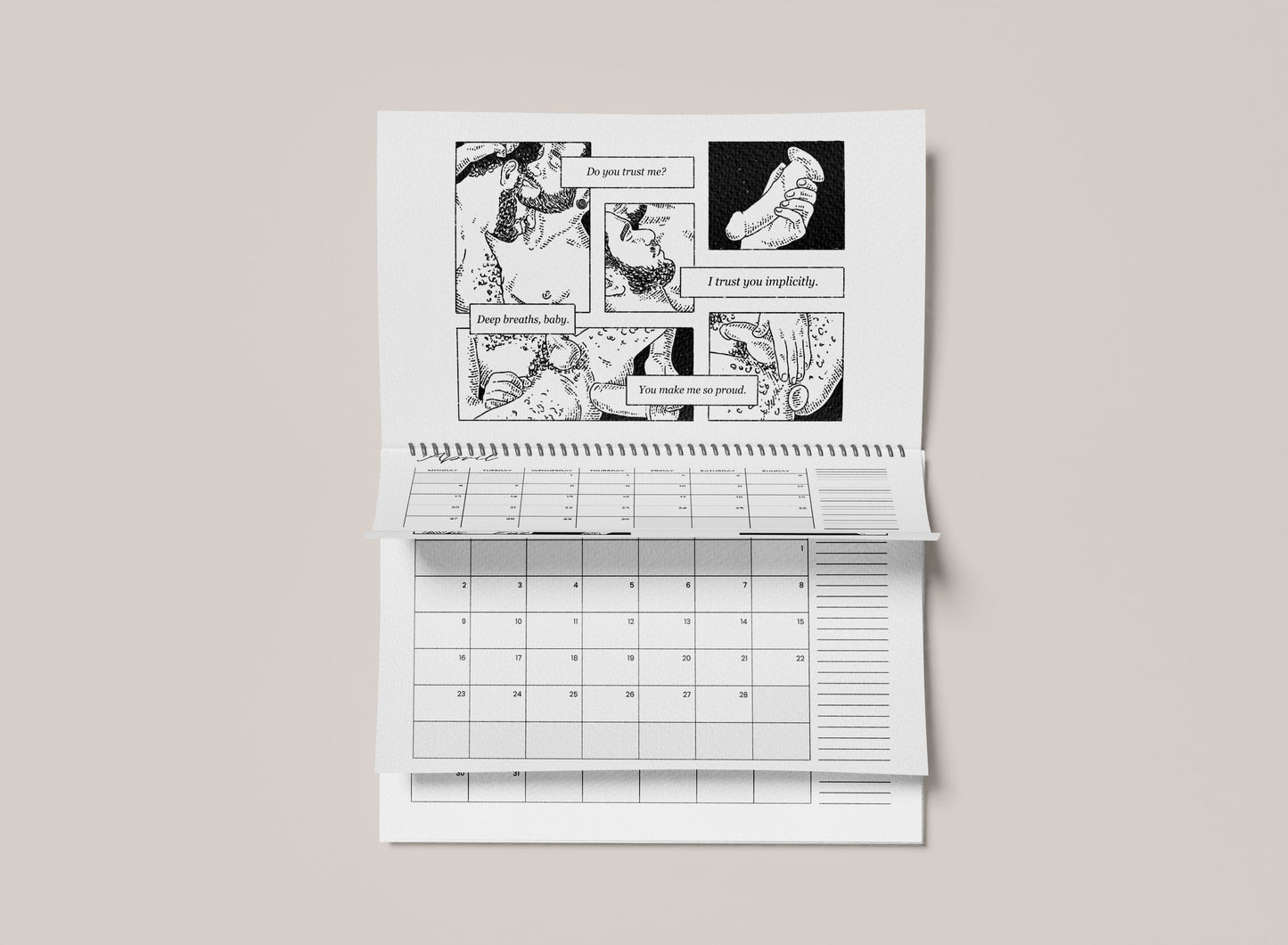 Queer Kink Calendar 2025 – Celebrating Trans, Queer & Kinky Bodies