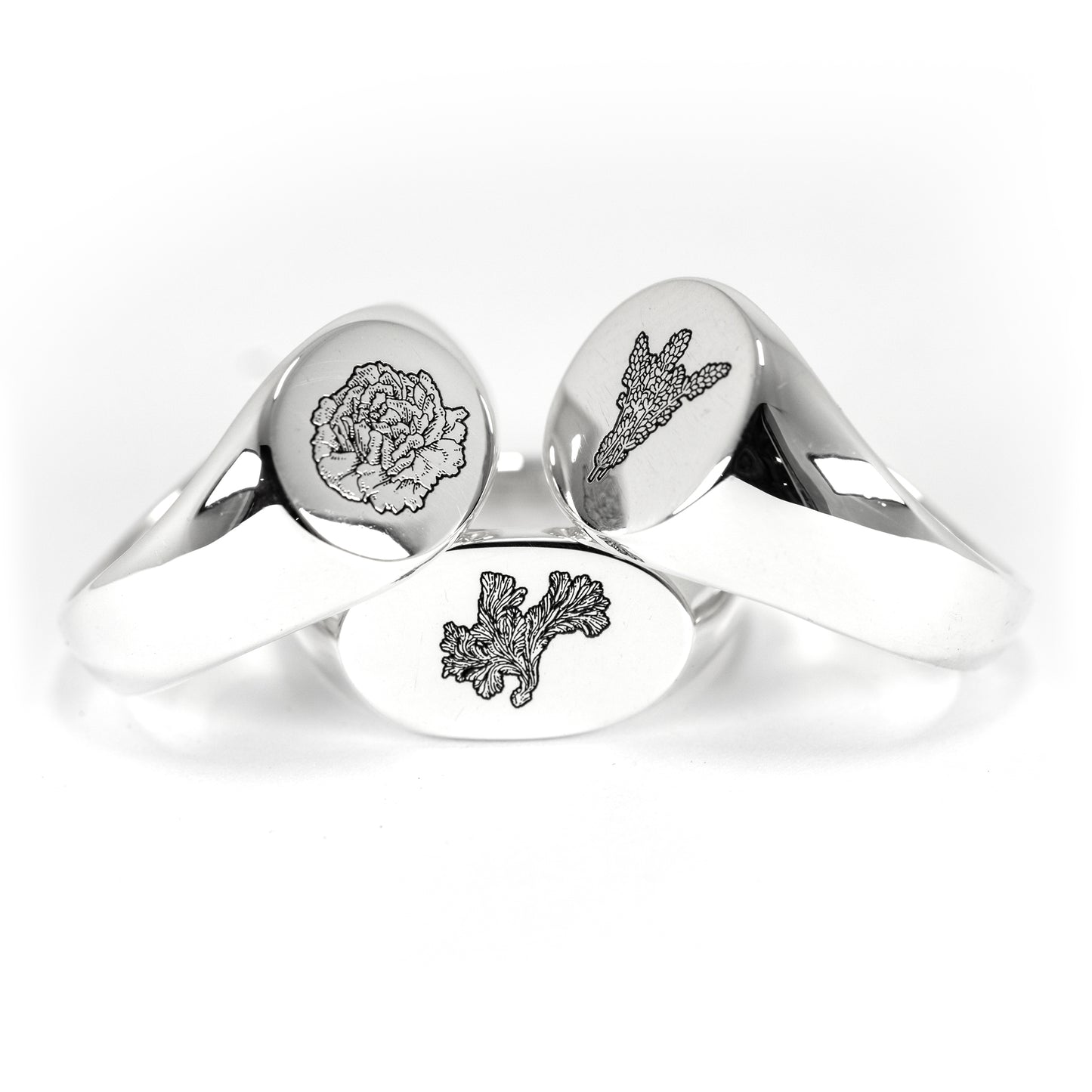Mushroom Signet Ring – Handmade Solid 925 Silver | Gender Diversity Symbol