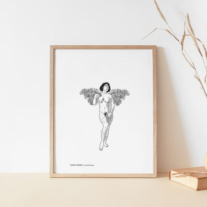 Trans Fairies A5 | Queer / Trans Art Print