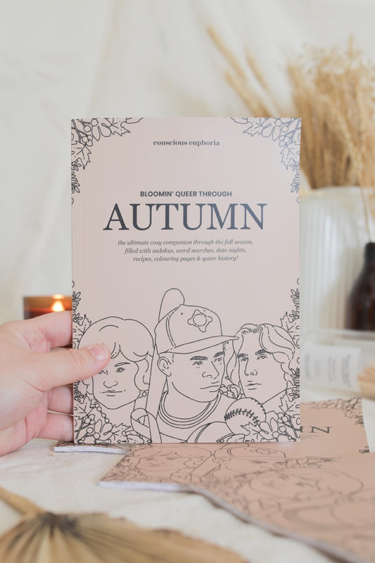 Bloomin' Queer in AUTUMN | LGBTQ+ Adult Puzzle Book