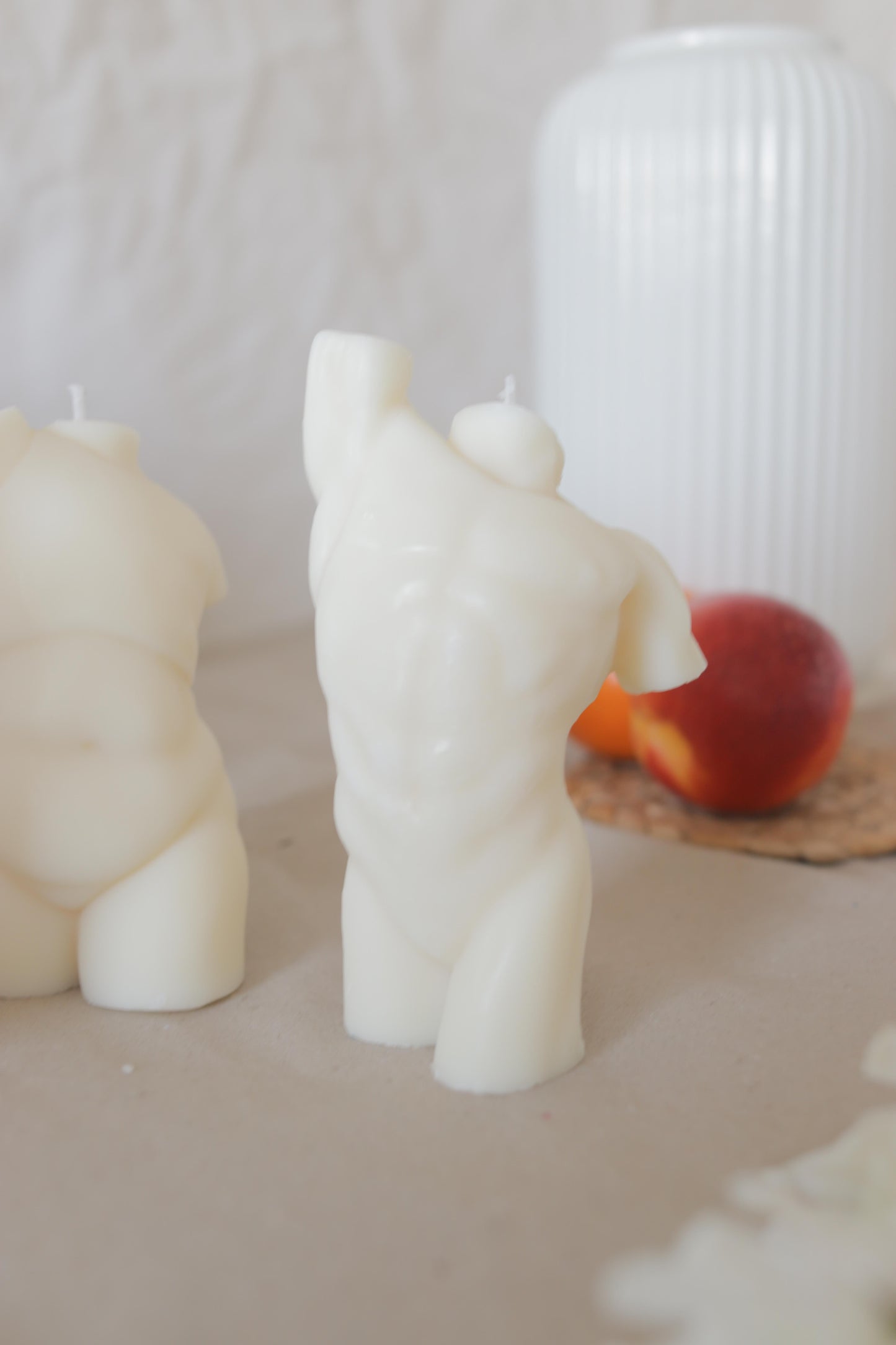 Transgender Torso Candles - Tangerine, Patchouli & Chilli, Soy Wax