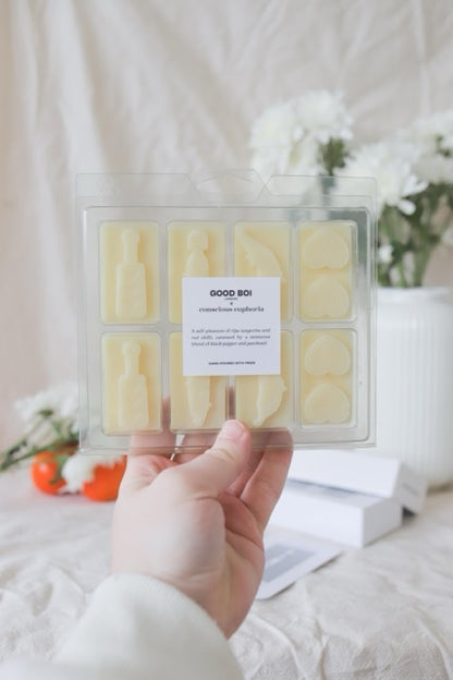 Kinky Wax Melts | Tangerine, Patchouli & Chilli, Soy Wax | 8 Pack