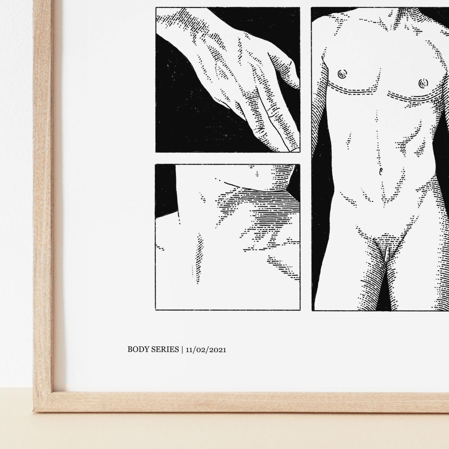 Minimalist Art Print | Transgender FTM Body Series