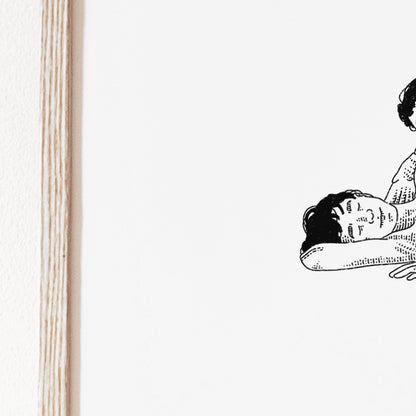 Cozy | Queer / Trans Art Print
