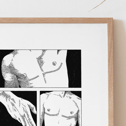 Minimalist Art Print | Transgender FTM Body Series