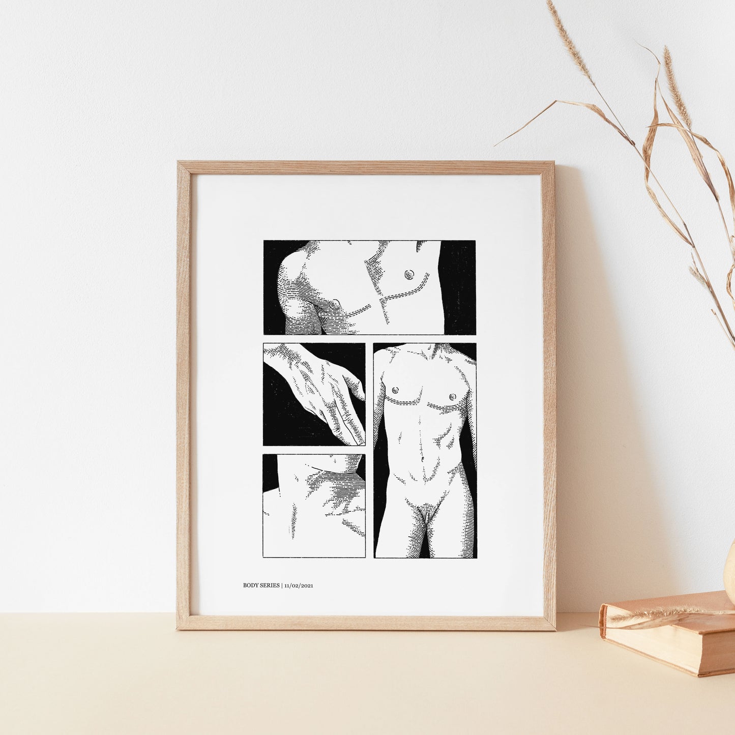 Minimalist Art Print | Transgender FTM Body Series