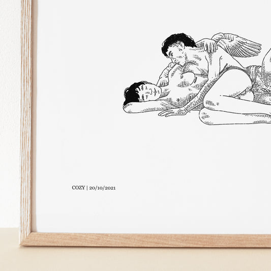 Cozy | Queer / Trans Art Print
